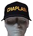 Black Embroidered Chaplain Ball Cap-with Gold Lettering