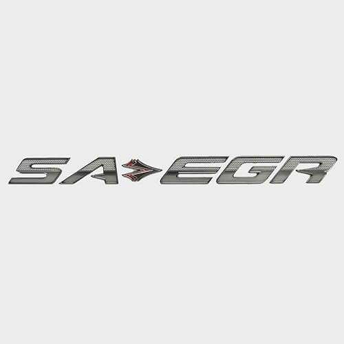 Supra Boat Raised Logo Decal Emblem 117098 | SA EGR Cromo