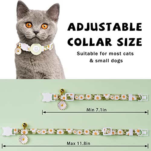 Collier AirTag pour chat JXFUKAL vert - Protection et sécurité