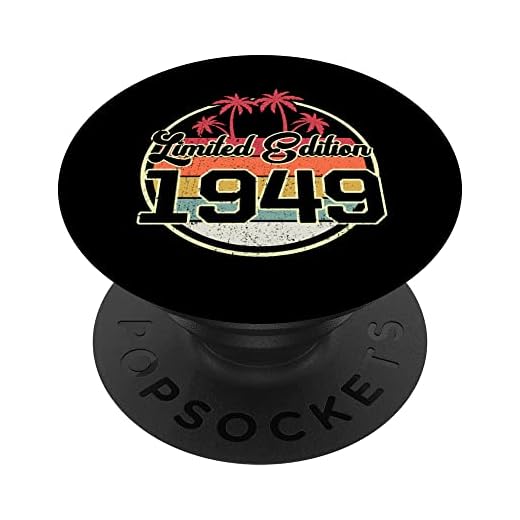 Limited Edition 1949 Retro 73 Años Regalo 73 Cumpleaños PopSockets PopGrip Intercambiable