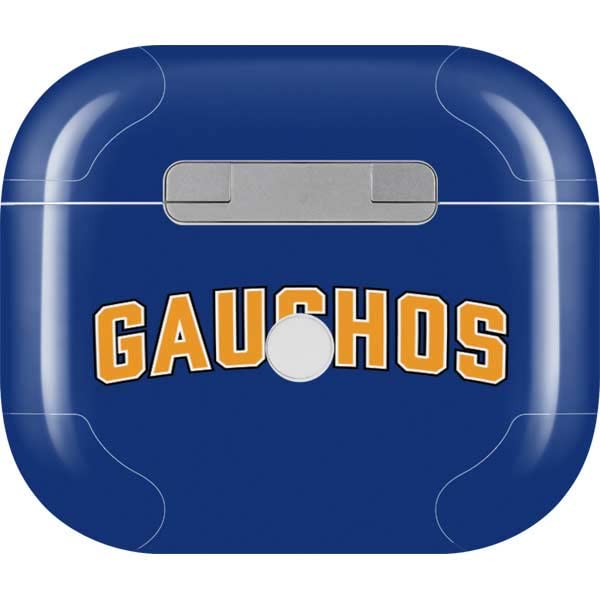 Skinit Decal Audio Skin Compatible with Apple AirPods (3rd Gen, 2021) - Officially Licensed Santa Barbara Gauchos Design