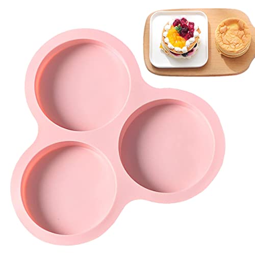 Kasmole Sartén para Huevos de freidora de Aire de Silicona, Molde para Muffins de freidora de Aire Molde para panqueques freidora de Aire, Accesorios de Cocina para Hornear Air Fryer