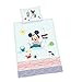 Produktbild Herding Disney´s Mickey Mouse Bettwäsche-Set, Mehrfarbig, 40 x 60 cm, 100 x 135 cm