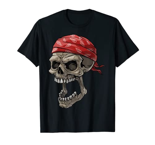 Retro Vintage Skull Rapper Tee 90's Hip Hop Camiseta