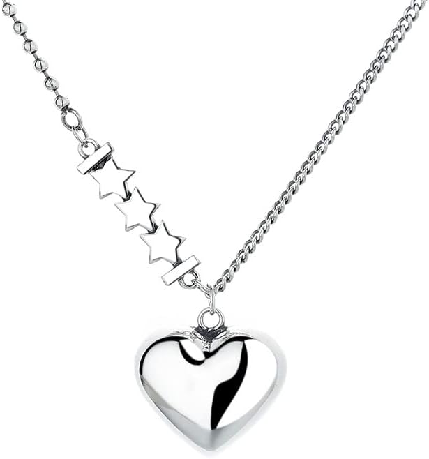 NONNYL S925 Necklace Gift for Women Wife, Womens Pendant Jewelry Wedding Anniversary, Sterling Silver Girlfriend Birthday Gifts for Her, Pendants Necklaces for Christmas Mom Gifts