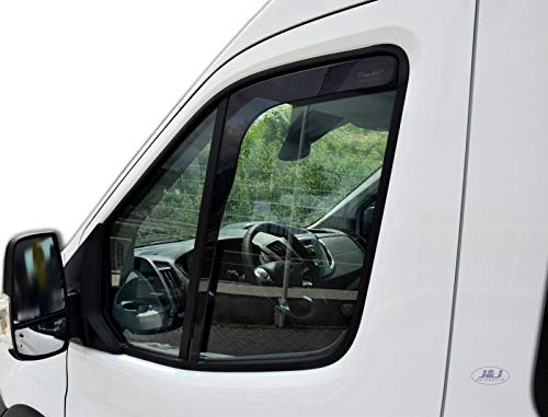 Déflecteurs d'air Ford Transit pour stopper les bruits de vent en roulant