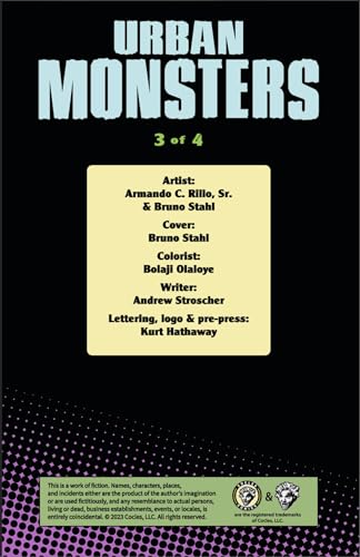 Urban Monsters #3 (2023) – Monsters Behind Bars! – Monster Road-Trip Comedy Comic Comic – Picture Book, May 12, 2023 - Image 6