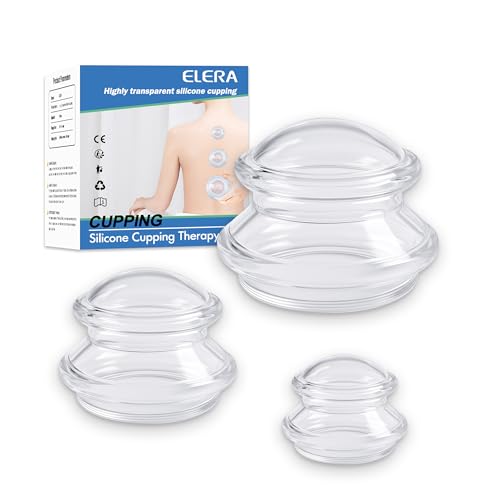 ELERA Cupping Kit for Massage Therapy – Silicone Cupping Therapy