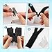 2pcs Zipper Jig Tools, Stainless Steel Zipper Pull Tool Quick Zipper Jig Sliders Zipper Pull Attachment Tool Zipper Pull Installation Tool
