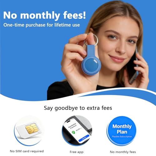 GPS Tracker for Vehicles,Cars,Kids & Pets,Real-Time Location Updates,No SIM Card No Subscription,Long Standby Waterproof GPS Tracking Device for Dogs, Elderly & Valuables (Android & iOS) - image 4