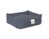 PET-BED-050-045-103 Fossflakes - PetBed Mini 50x45 Navy Pinstripe - (PET-BED-050-045-103)