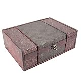 Puede mantener su escritorio mantente limpio y ordenado. caja de almacenamiento de madera