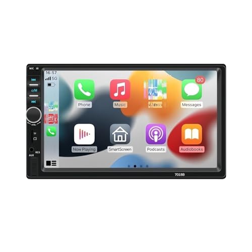 ���C�����X carPlay �A���h���C�h�����\�� Carplay���W�I �^�b�`�X�N���[�� �ԍڃ}���`���f�B�A Bluetooth TF FM���W�I(MP5 Player Cam)