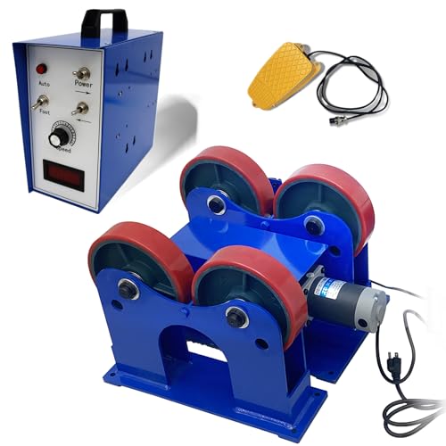IntXanth 2204LBS Pipe Welding Rotator, Turning Rolls Linkage Roller, Diameter Range 50MM–600MM/2