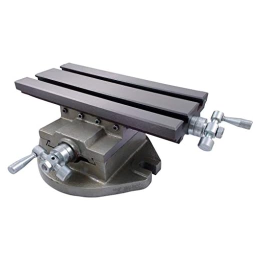 HHIP 3900-0027 5-1/2 x 12 Inch Compound Slide Table