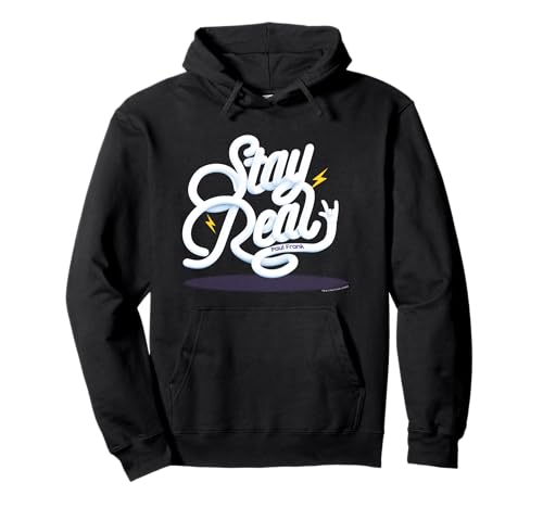 Texto de Paul Frank Stay Real Bubble Sudadera con Capucha