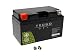 Produktbild TECNO-GEL Qualitäts Motorrad-Batterie für YTZ10-S / YT10B-4 für HON NTV 650, HUSQV 701, KAW Ninja 650 u 1000 Vulcan 650, Z 650, H2, ZX-10R, DIN 50901 12V 8,5 Ah 151x87x94 mm