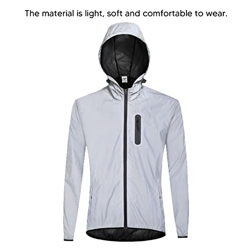 Chaqueta Reflectiva para Ciclismo Windproof y Transpirable miniatura 7
