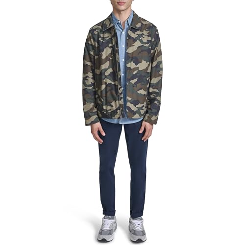 Image of Tommy Hilfiger Men's Lightweight Zip-up Microtwill Golf Jacket (Standard and Big & Tall Sizes)