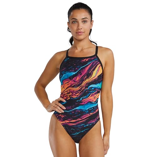 TYR Women's Magmata Durafast Elite Diamondfit One Piece Swimsuit