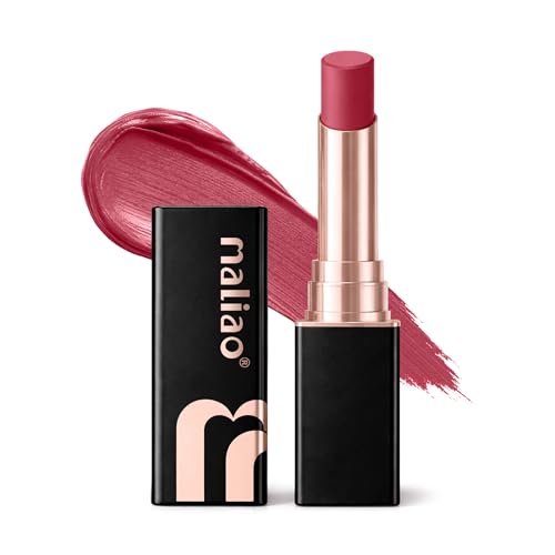 Image of Maliao Made To Stay Lipstick | Non-Transfer Lipstick | Matte Finish | Long-Lasting & Smudge-Proof Formula | Comfortable All-Day Wear | Apricot | 3.8g