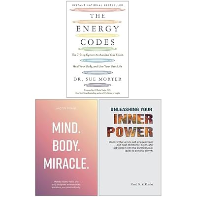 The Energy Codes, Mind Body Miracle & Unleashing Your Inner Power 3 Books Collection Set