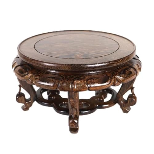 Support à bonsaï en bois grand format pour décoration d'intérieur épurée - 7