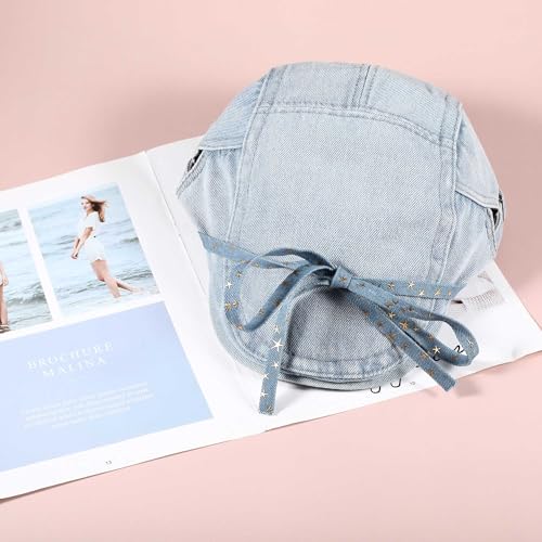 Boina estilo Gatsby con lazo para mujer miniatura 6