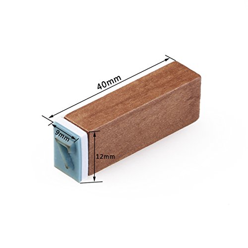 NUOLUX 70st annata-stile alfabeto lettere numero