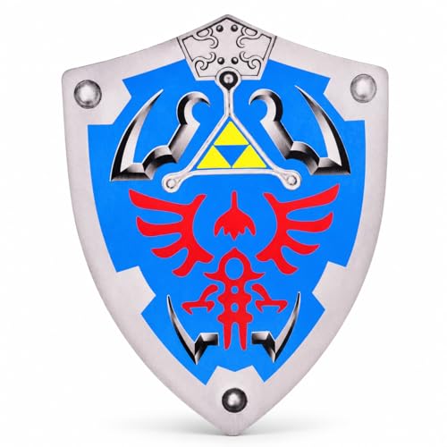 Armory Replicas - Hylian Hyrule Foam Shield LARP - Perfect Costume for LARP, Cosplay, and Conventions