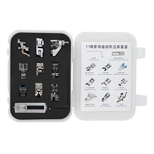 Set de 11 Piezas de Prensatelas para Máquina de Coser miniatura 5