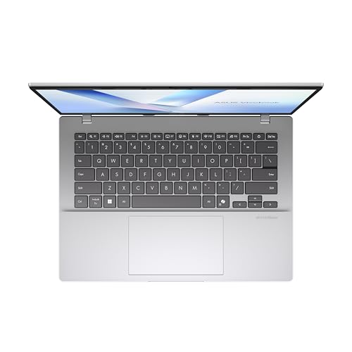ASUS Vivobook 14 Copilot+ PC S1407QA-LY043W 14.0' WUXGA 60Hz Pc Portable (Snapdragon X1 26 100 Processeur 2.97GHz, 16GB LPDDR5X, 512GB SSD, Qualcomm Adreno GPU, Windows 11 Home) – Clavier AZERTY