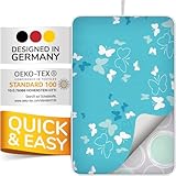 smart&gentle Pratico e Morbido Telo Stirovapore 65 x 100 cm - Coperta da Stiro Telo Universale per Ferri a Vapore