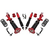 Coilover Struts Suspension Kit Coilover Shocks Full Set Adjustable Replacement Assemblies Parts...