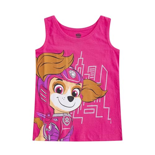 Nickelodeon Paw Patrol Girls 3 Pack Tank Top for Toddler and Little Kids3