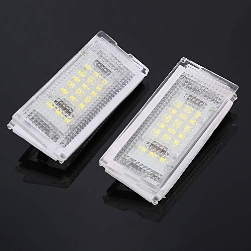 Luz de matrícula LED para viajes nocturnos seguros en BMW Serie 3 E46 de 4 puertas 2