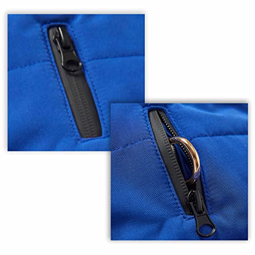 Coupe-vent imperméable matelassée pour chien grand protégeant du froid - 8