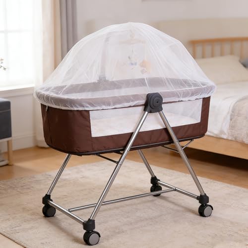Yymobt 2 Pcs Baby Mosquito Net for Stroller, Baby Bug Net for Stroller Breathable and Portable Insect Netting for Travel Mini Crib Bassinet Cradle