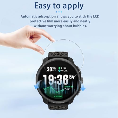 Film de protection pour SUUNTO Race 2 NOUKAJU en verre trempé 9H lot de 4 - 6