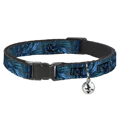 Collar de gato breakaway Buckle-Down color azul TJ-Brutal 2
