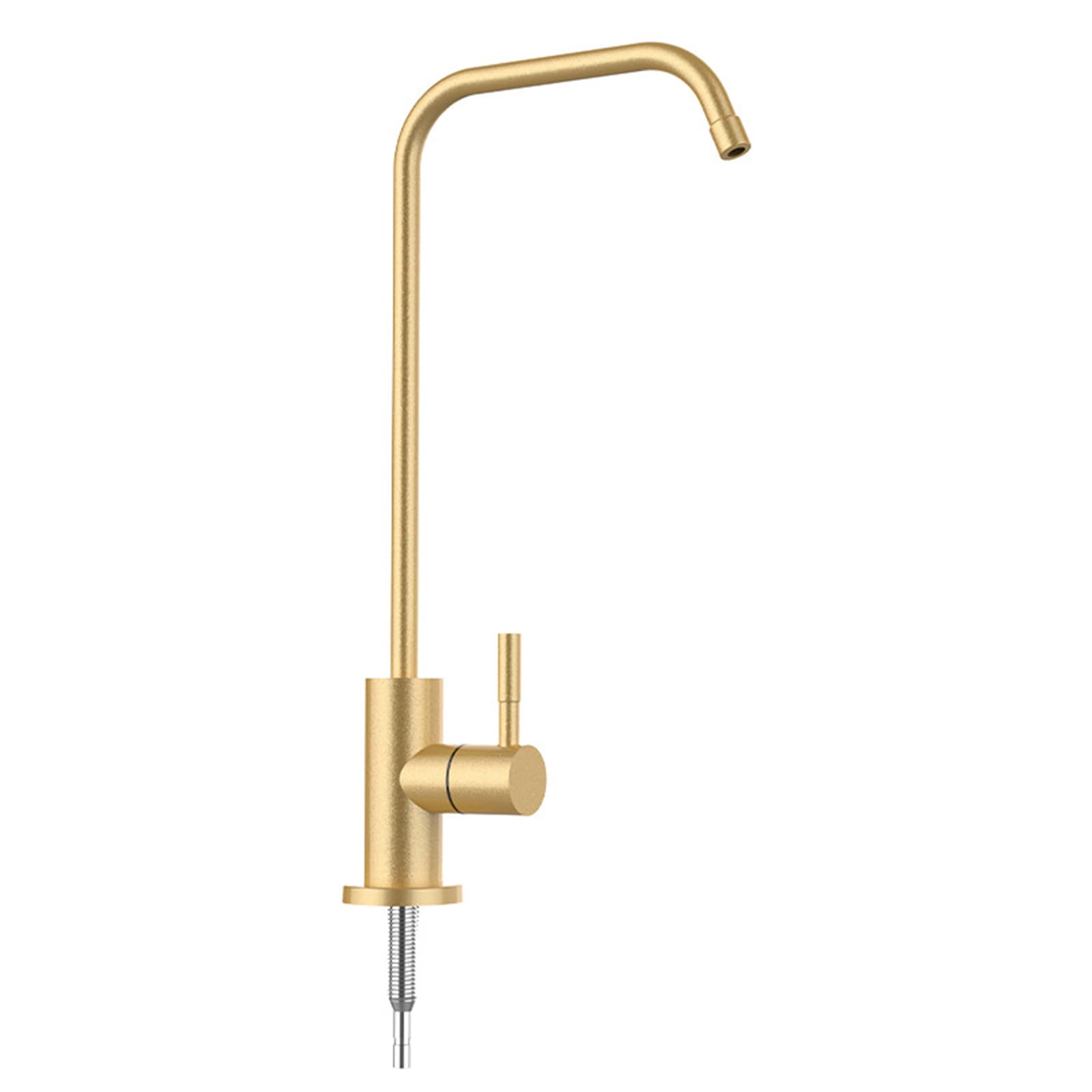 Robinet filtrant pour eau potable cuisine et évier avec raccord standard 1/4