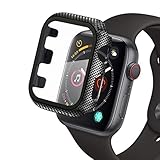 [Modello applicabile] Protezione completa progettata specificamente Per il tuo dispositivo e compatibile con Apple Watch Series3/2/1 42mm. Perfetto Per il tuo orologio, installalo direttamente senza rimuovere il bracciale. Accesso a tutti i comandi, pulsanti, sensori e funzionalità di Apple Watch. Nota: è presente un foglio trasparente nella protezione dello schermo. Si prega di strappare prima dell'uso.
