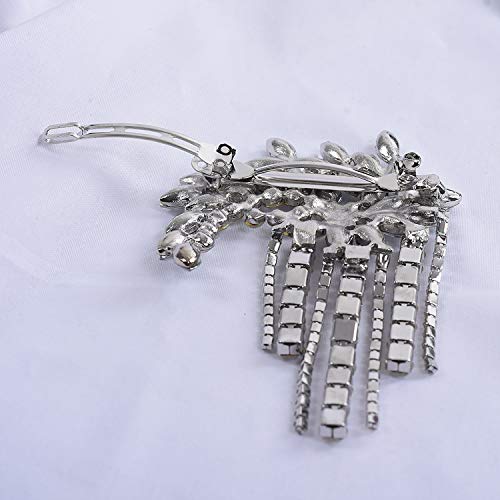 Image of Young & Forever Gift Special Fashion Celestial Stars Flower Butterfly Gold Plated Crystal Barrette Hair Clip /Pin Hair Accessories for women