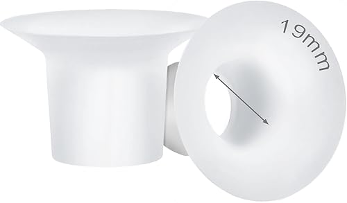 Insertos de brida de silicona de 0.748 in compatibles con Momcozy S9 Pro S10 S12 Pro, Paruu P10 P3 R12, TSRETE, kmaier, MomWills, para Spectra S1S2,