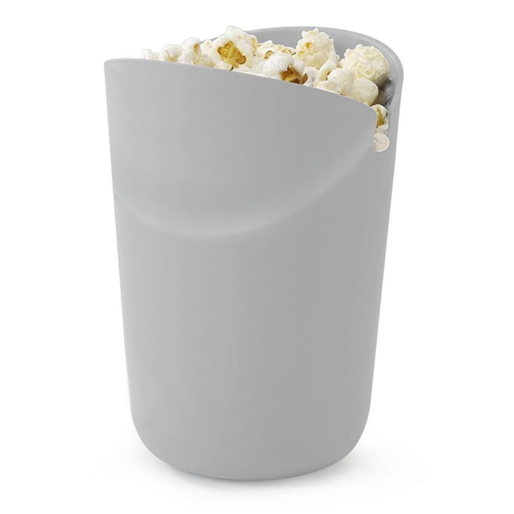 Palomitero Individual - Bote de Silicona para Cocer Palomitas en el Microondas - Recipiente para Palomitas - Cuenco de Palomitas - Máquina de Palomitas