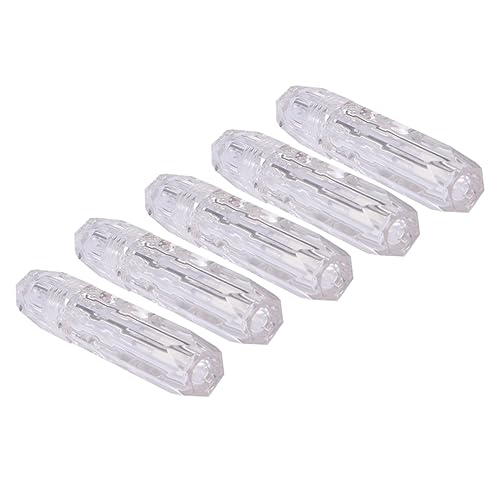 minkissy 3 Series Botella De Lápiz Labial Brillo De Labios Equipo Botella De Spray Continuo Palillo De Porta Palillos De Bolsillo Maquillaje Liquido Mini Acrílico 5 Piezas X 3