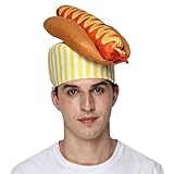 EraSpooky Descanuidos de hot dog de hot dog para adultos Accesorios de disfraces para hombres para hombres