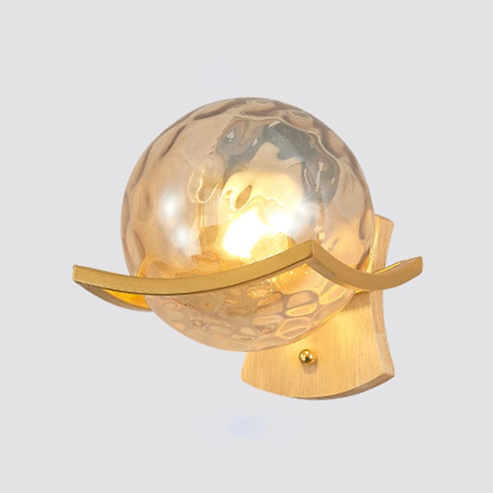 Applique murale d'intérieur en verre anti-éblouissement pour éclairer efficacement vos miroirs