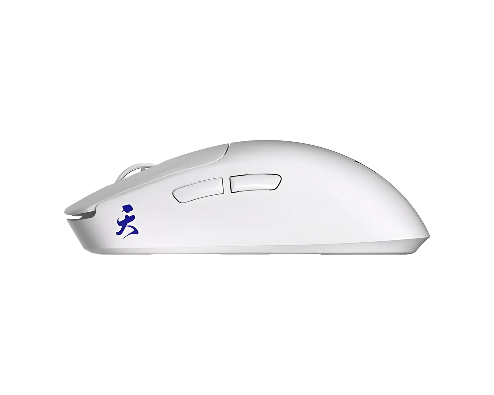 Ninjutso Ten Air - Ratón inalámbrico para juegos (45 g, sensor AimNinja PAW3950, 3000 DPI, Polling Rate 8000 Hz, batería 95 h - Blanco