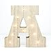 Produktbild New Home Buchstaben Holz LED A